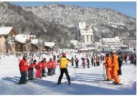 Skiing in South Korea